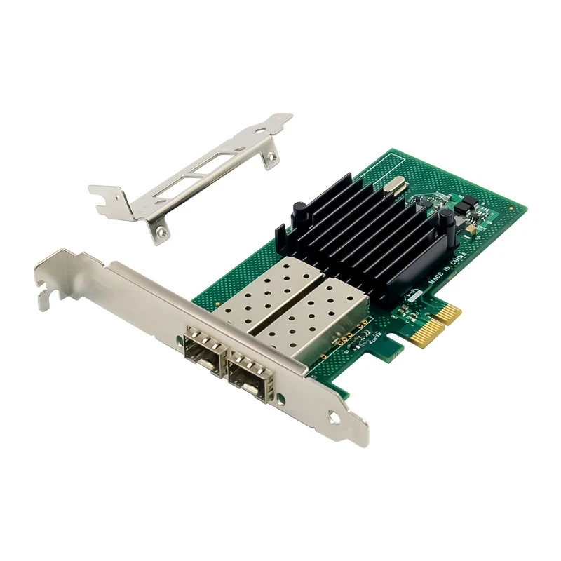 I350AM2 Network Card, Pci Express X Gen 2.1, 2.5Gt/S Dual Optical Port Gigabit Ethernet Network Card