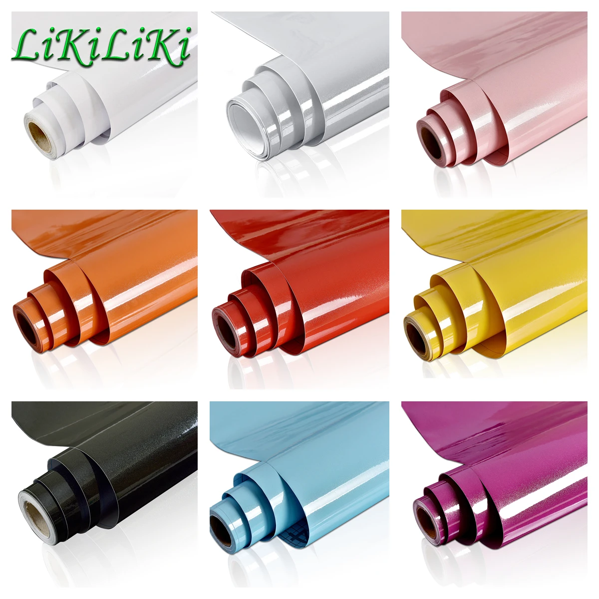 

Shiny 13 Colors Waterproof Self Adhesive Wallpaper Glitters Bathroom Kitchen Cupboard Desktop Contact Paper Wall Stickers Decor