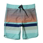 Мужские быстросохнущие пляжные шорты, водонепроницаемые эластичные пляжные шорты с 4 отверстиями, разные цвета, для серфинга, зала, плавания в багажнике, мужские бермуды