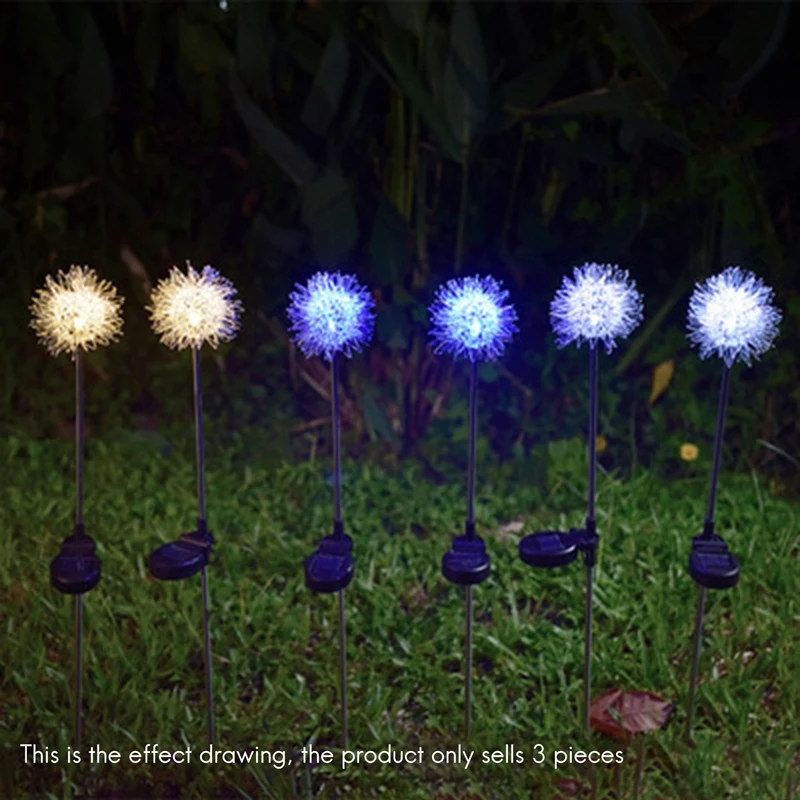 

Solar Lights Outdoor Decorative, Dandelion Garden Lights, Solar Decoration for Garden, Landscape Decor