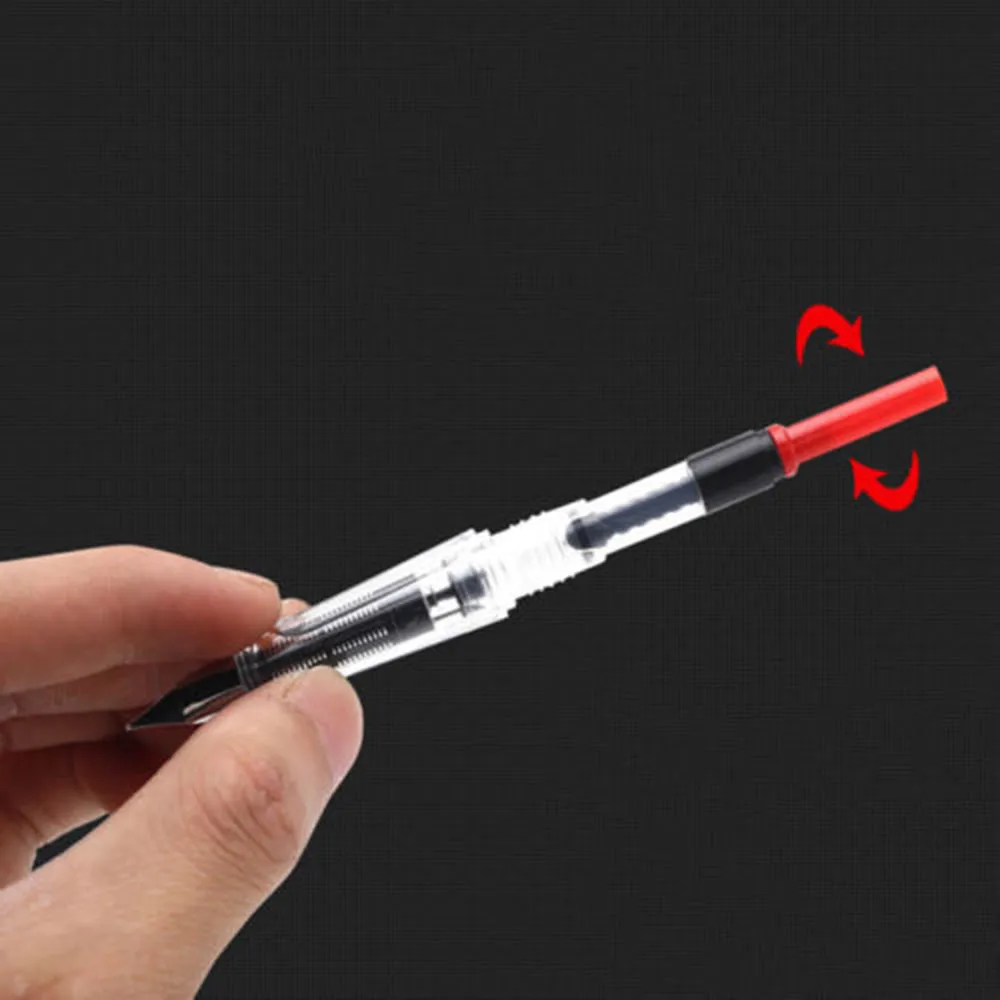 1pcs High quality 0.38mm Alloy Fountain Pen Extra Fine Nib Business Writing Signing Calligraphy Pens Office Stationery Supplies |