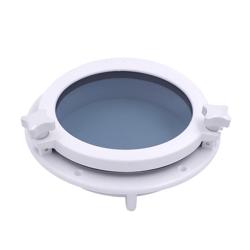Универсальный 21 см Круглый ABS автомобильный катер Porthole освещение окно открывающийся люк Замена предварительно просверленные аксессуары черный легко установить