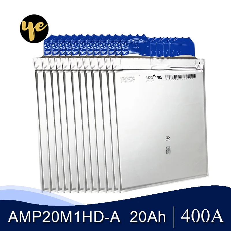 12 шт. 3 2 в Lifepo4 A123 Φ 20 Ач призматическая сумка аккумуляторные батареи для