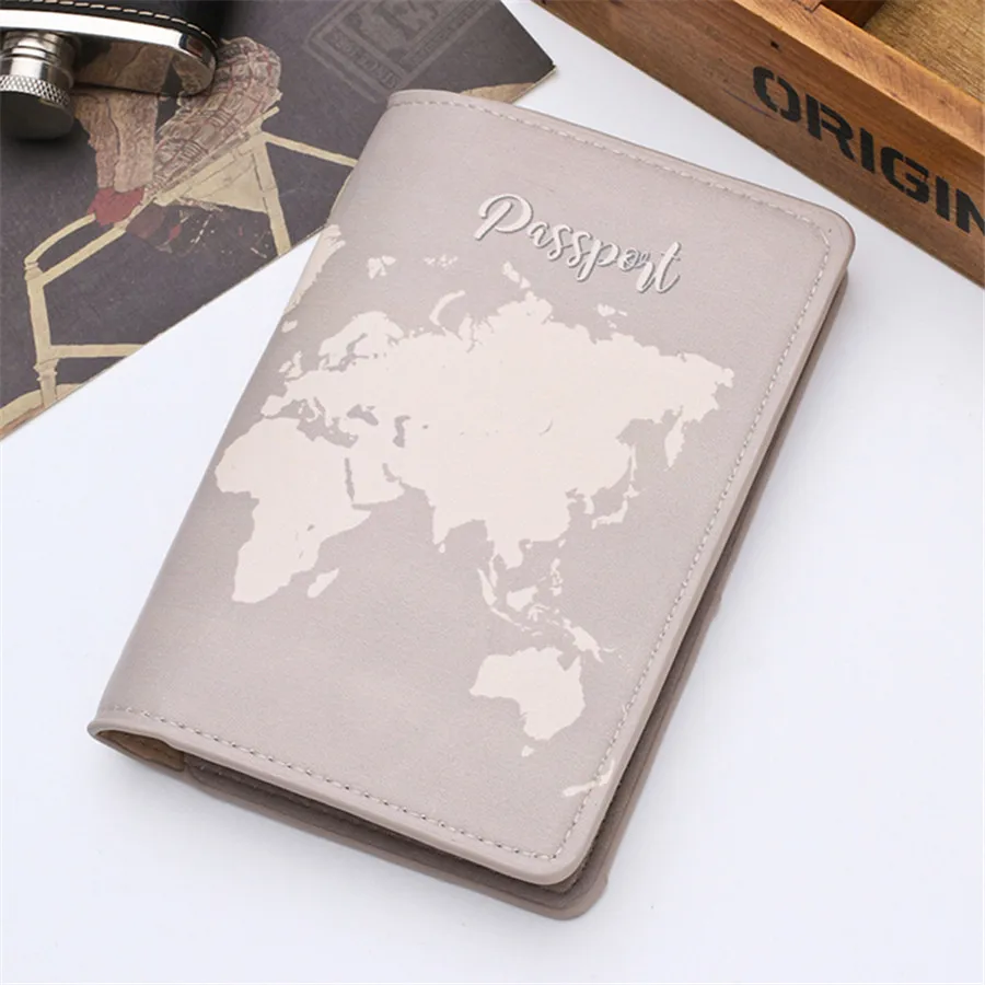Zoukane New Cover Travel Passport Cover Card Case Women Men Travel Credit Card Holder Travel ID&Document Passport Holder CH02D
