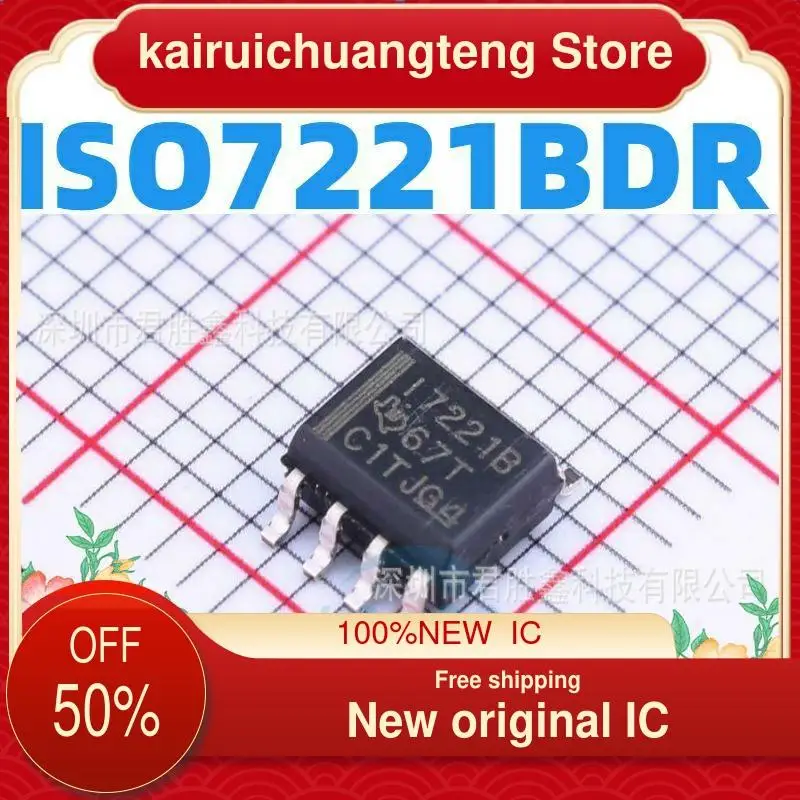 

(1 шт.) ISO7221BDR I7221B 17221B SOP8 новый оригинальный IC