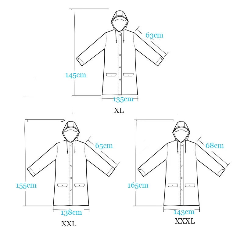 Непромокаемый дождевик для мужчин и женщин уличное пончо от дождя езды на