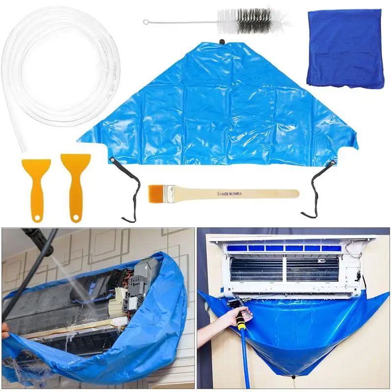 1 комплект водонепроницаемый чехол для чистки кондиционера | Дом и сад