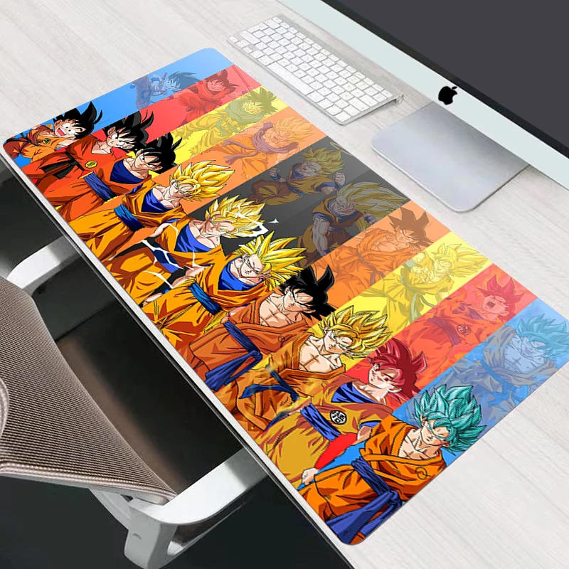 Супер Коврик для мыши DBZ 900x400 мм коврик компьютерной Goku игровой Locrkand большие