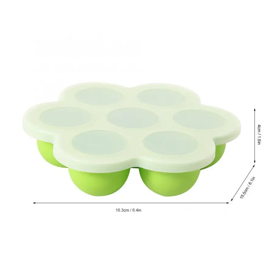 Портативная силиконовая форма для приготовления яиц 7 отверстий | Дом и сад