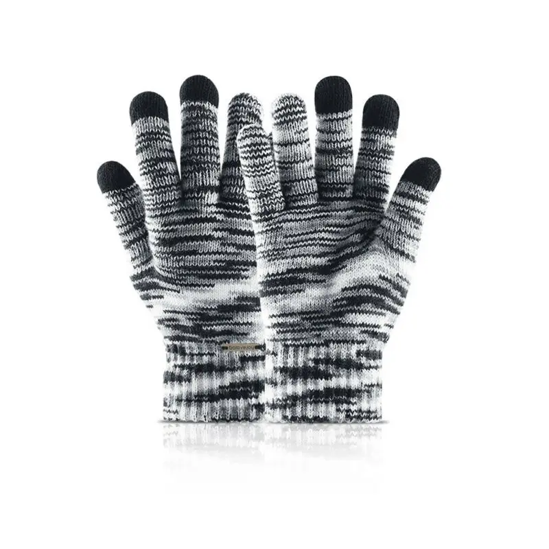 2019 New Unisex Winter Knit Touch Screen Gloves Smart Phone Tablet Full Finger Mittens | Аксессуары для одежды