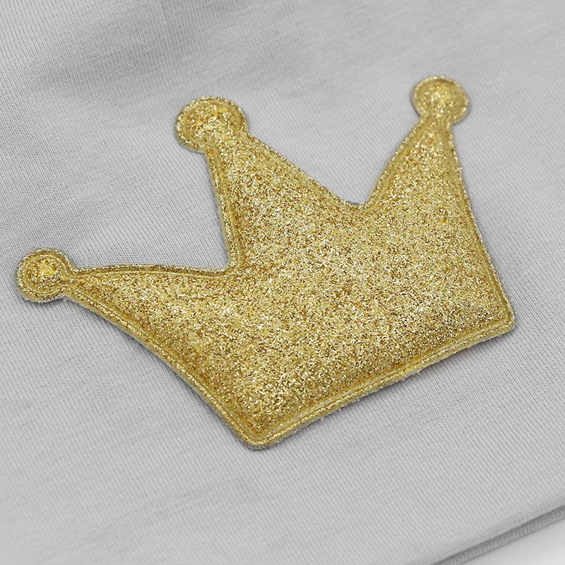 Новинка милая хлопковая шапка GZHilovingL с короной облегающие шапки для