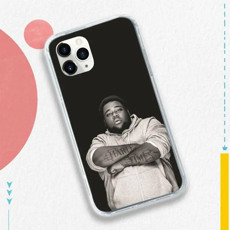 

Rod Wave rapper Phone Case Transparent soft For iphone 5 5s 5c se 6 6s 7 8 11 12 plus mini x xs xr pro max