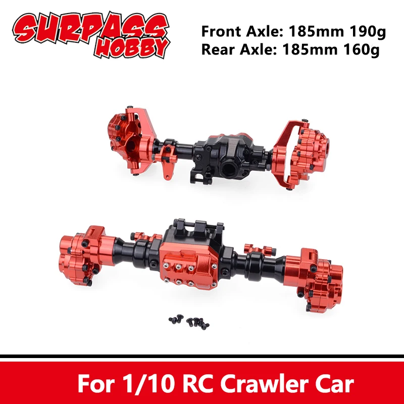 

Алюминиевый корпус для портальной оси SURPASS HOBBY TRX4 для 1/10 RC Crawler Traxxas TRX-4 Defender Bronco G500 Chevrolet металлическое обновление