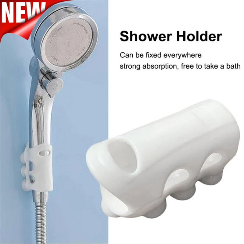 3 шт. Насадки для душа держатель стакан на присоске многоразовые прочный съемный