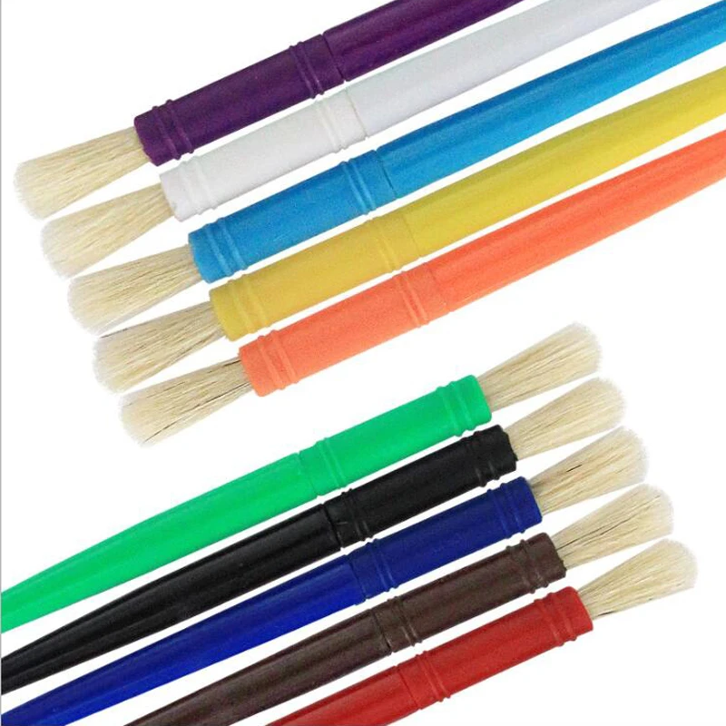 5 шт./компл. с круглой головкой художественный Краски щетка ярких цветов Ручка