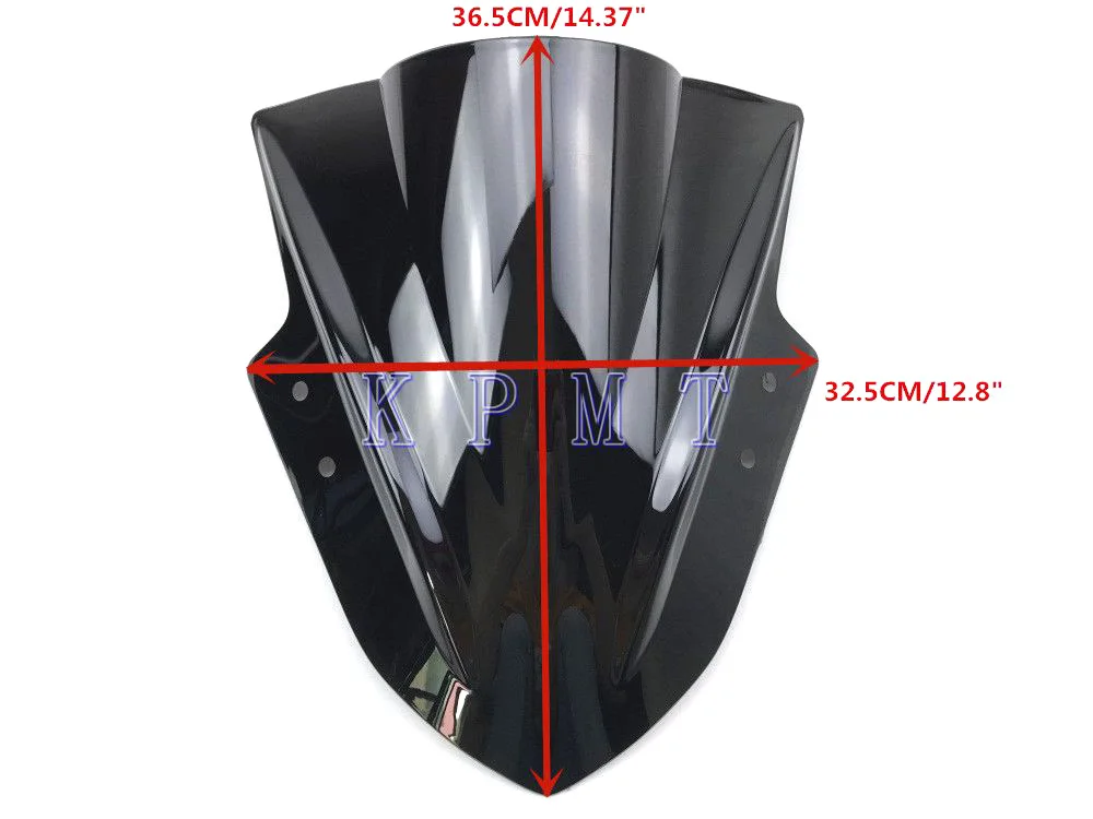 Мотоциклетное ветровое стекло Ветер экрана для Yamaha MT125 FZ1 FZ6 FZ8 FZ8N XJ6 MT-01 MT03 MT09 MT07 |
