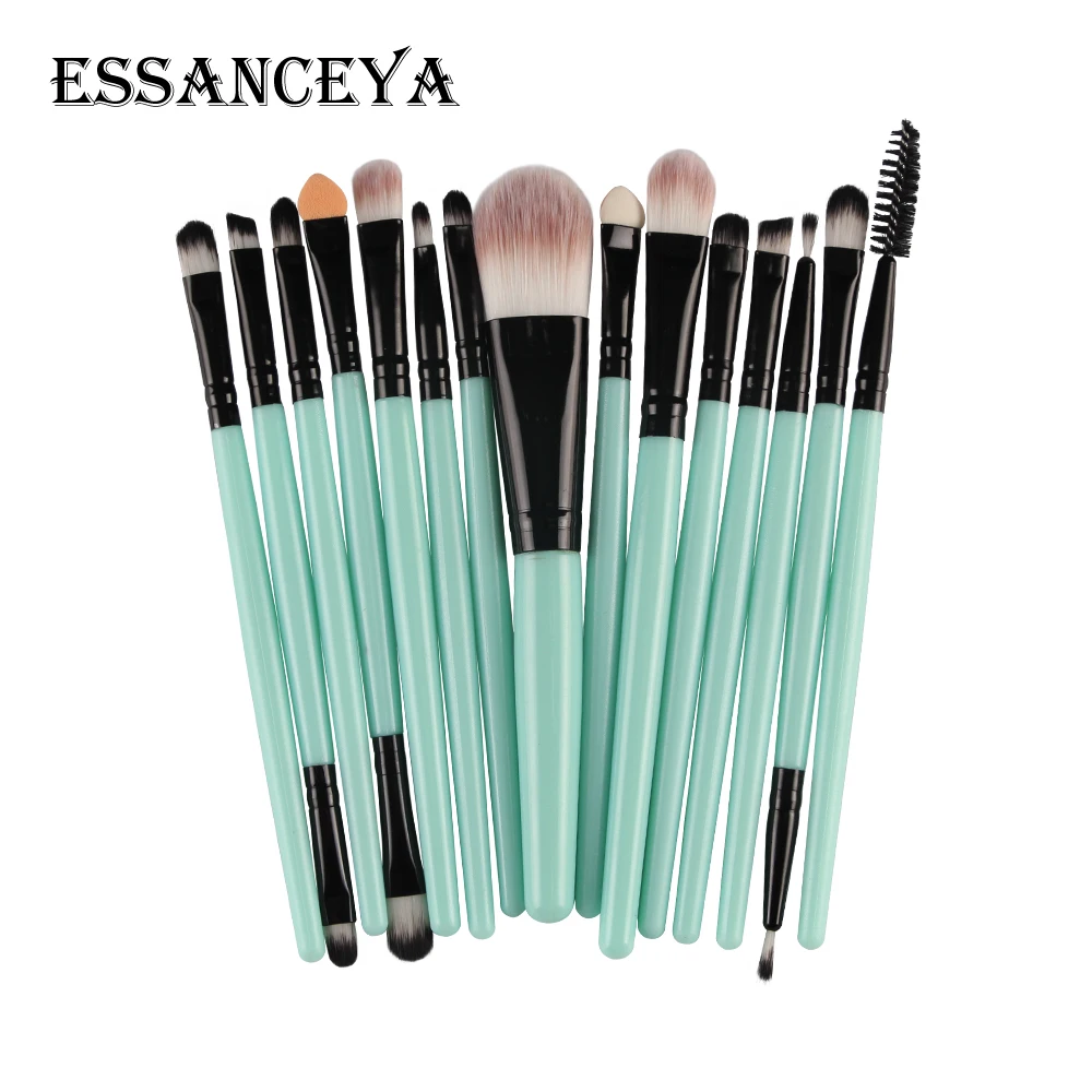 Подводка для глаз ESSANCEYA 15 шт. тени век подводка с ресницами кисти макияжа губами
