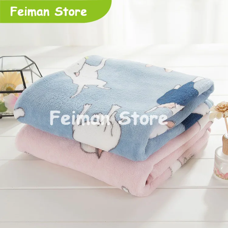 2 разных цвета бультерьер/Полярный медведь печатные фланелевые тканевое одеяло