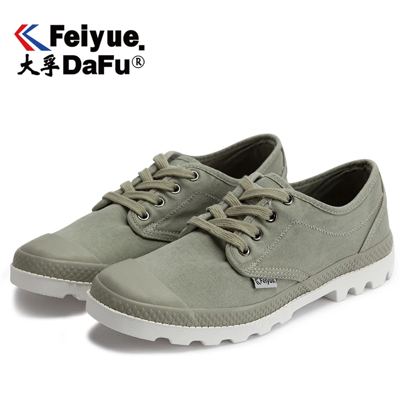 Feiyue/Новинка; парусиновая обувь; коллекция 698 года; рабочие туфли; Мужская и женская обувь; вулканизированные кеды; сезон осень; нескользящая пара; повседневная обувь на плоской подошве;