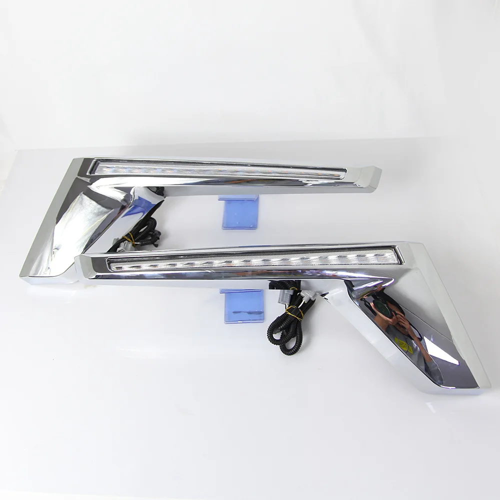 Желтый светодиодный светильник для вспышки сигнала поворота Toyota Land Cruiser FJ200 LC200