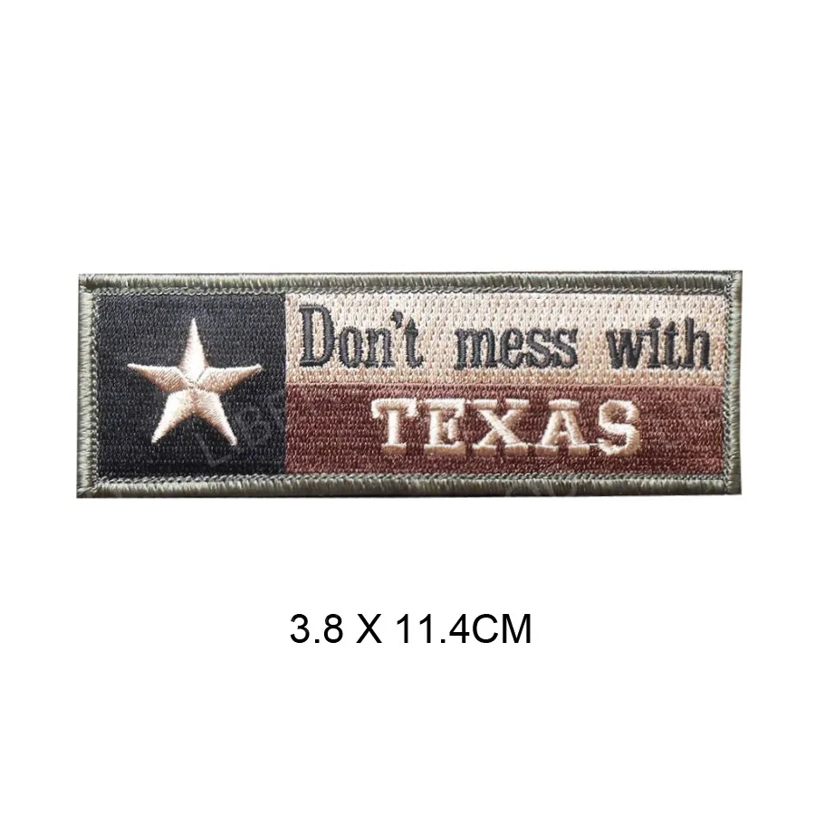 Пластырь с флагом штата США тактическая аппликация крючком и петлей не