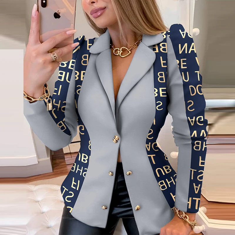 Женская винтажная офисная куртка элегантная однобортная приталенная в клетку с