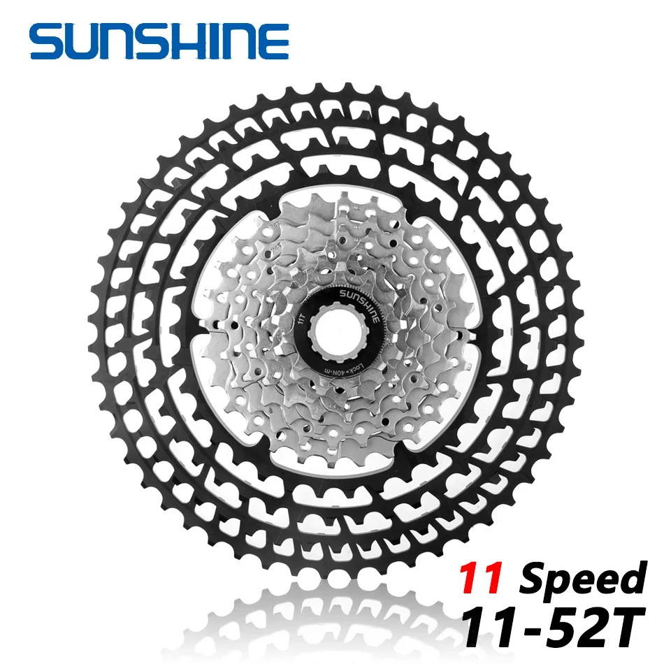 Велосипедная кассета SUNSHINE 11 в 12 Скоростей свободное колесо для горного