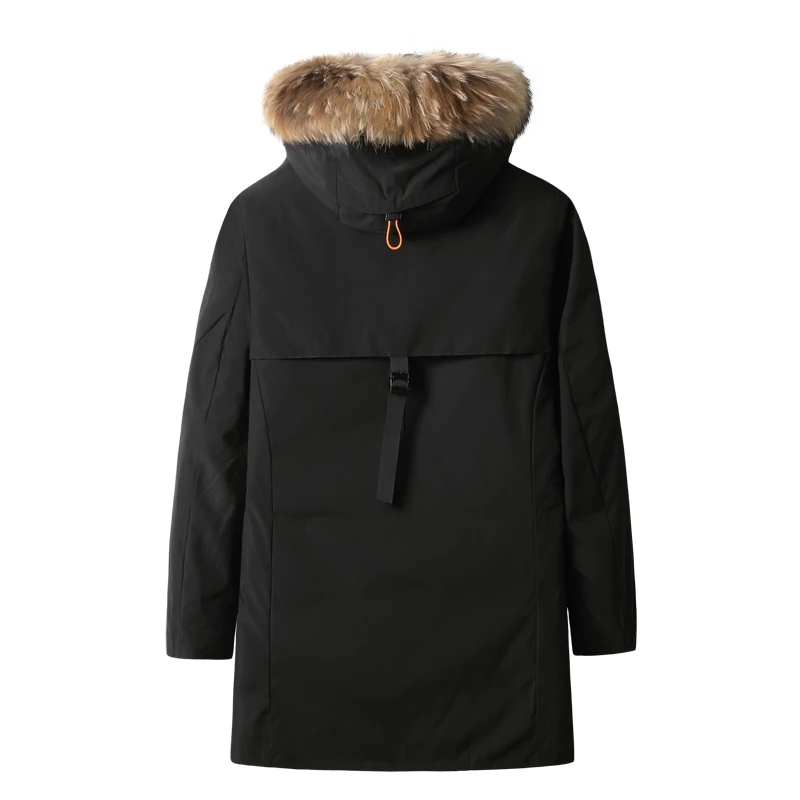 

Plus size 8XL 7XL Winter Parka Men's Jacket 2020 New Arrival Thick Warm Coat Long Hooded Jacket Fur Collar Windproof Padded Coat