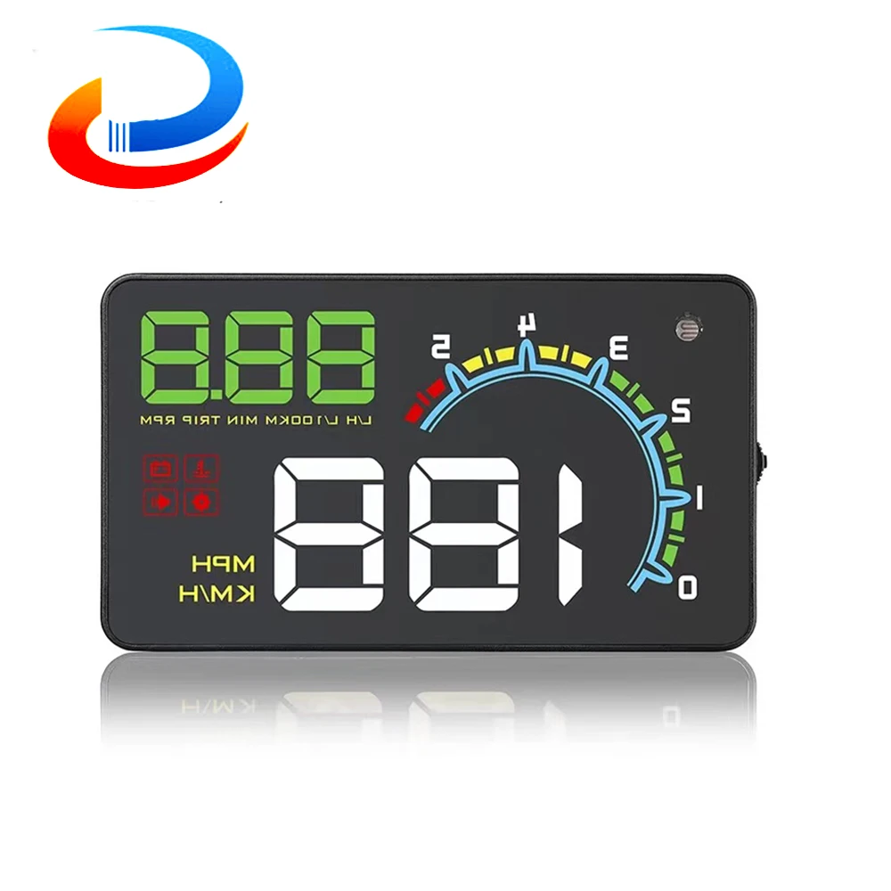 

Head Up Display HUD Display D3000 Car OBD OBD2 Car Projector Digital Speedometer Car Speed Security Alarm PK A200