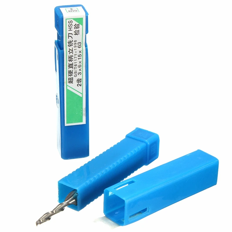 1 шт. HSS и алюминиевая Концевая фреза удлиненное 3 мм сверло для станка с ЧПУ