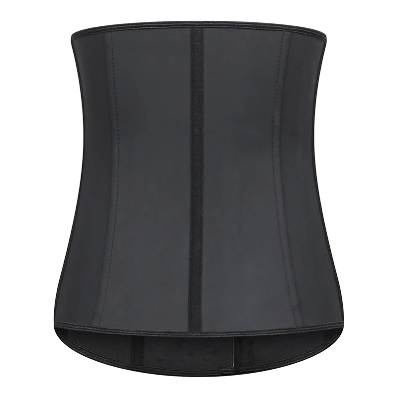 Weight Loss Body Shaper Latex Waist Trainer Cincher Trimmer Hourglass Belt Women Shapewear Corset Long Torso Fajas 9 Steel Bone
