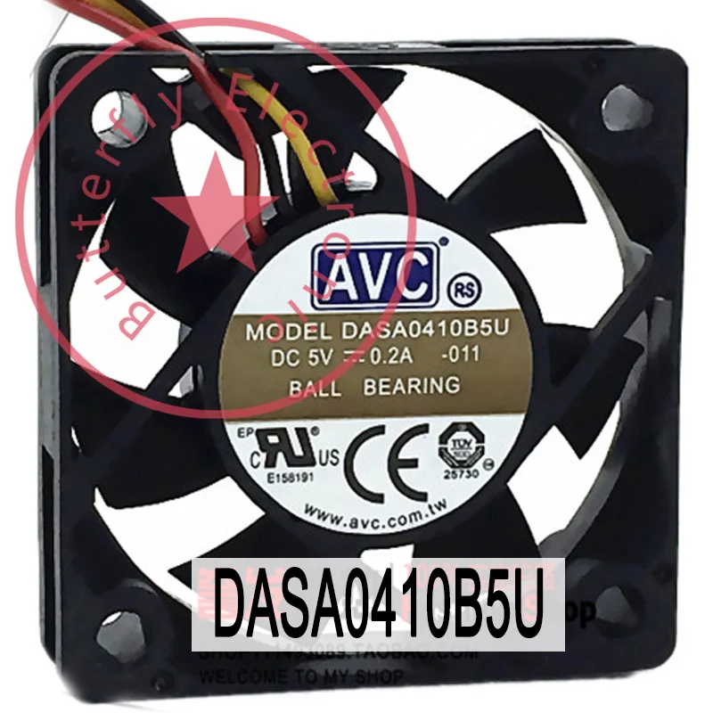 

Совершенно новый оригинальный DC 5V 0.20A DASA0410B5U шар 4 см 4010 40*40*10 мм охлаждающий вентилятор охлаждения кулер