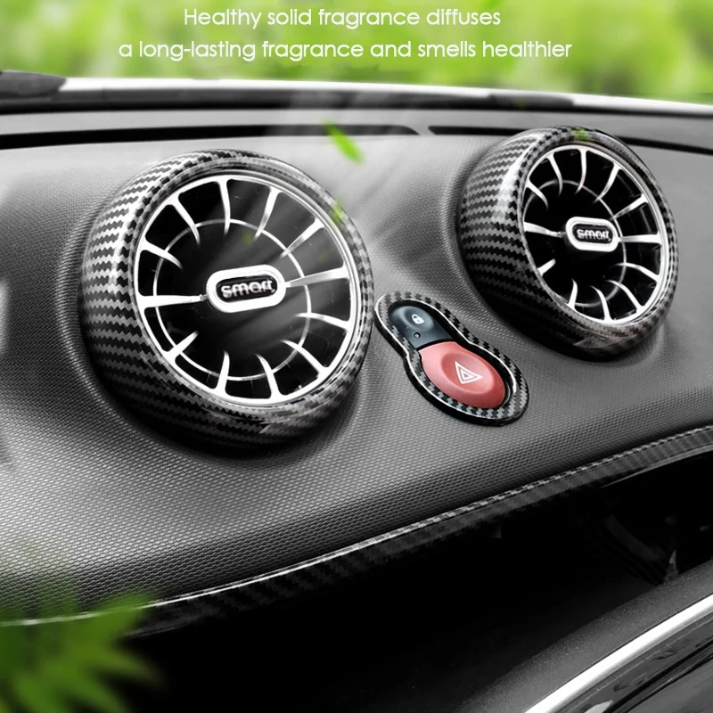

for Mercedes Smart 453 Air Conditioner Vent Modification Dashboard Outlet Decoration Forfour Fortwo