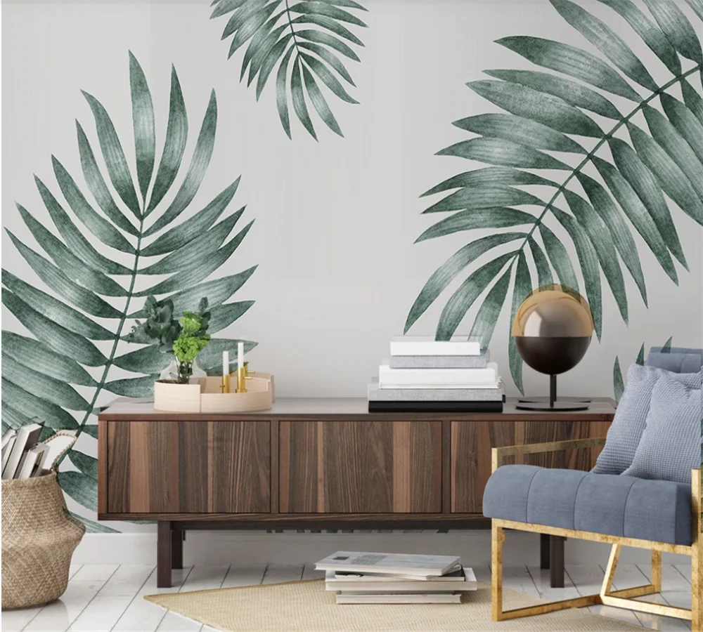 Пользовательские 3d фото стены 8D обои Скандинавский минималистский ручная