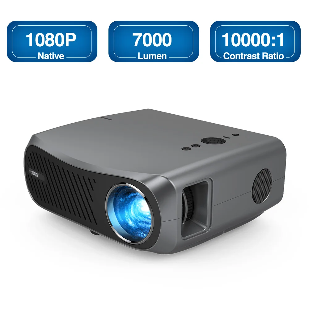 Full Hd проектор 1080 P видео A12AB Бесплатная доставка 7200 люмен Airplay Android Bluetooth Wifi для