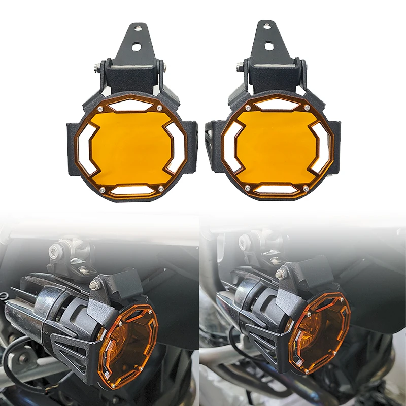 For BMW R1200GS R1200GSA F800GS Adventure R1250GS F850GS Motorcycle Parts Fog Light Protector Guards Metal Foglight Lamp Cover | Автомобили