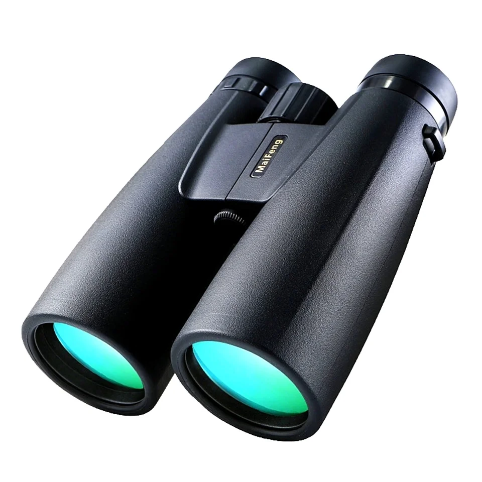 Original12x50 binoculars field watch Professional Powerful Telescope Portable HD Waterproof Hunting bak4 FMC Optic lens Outdoor