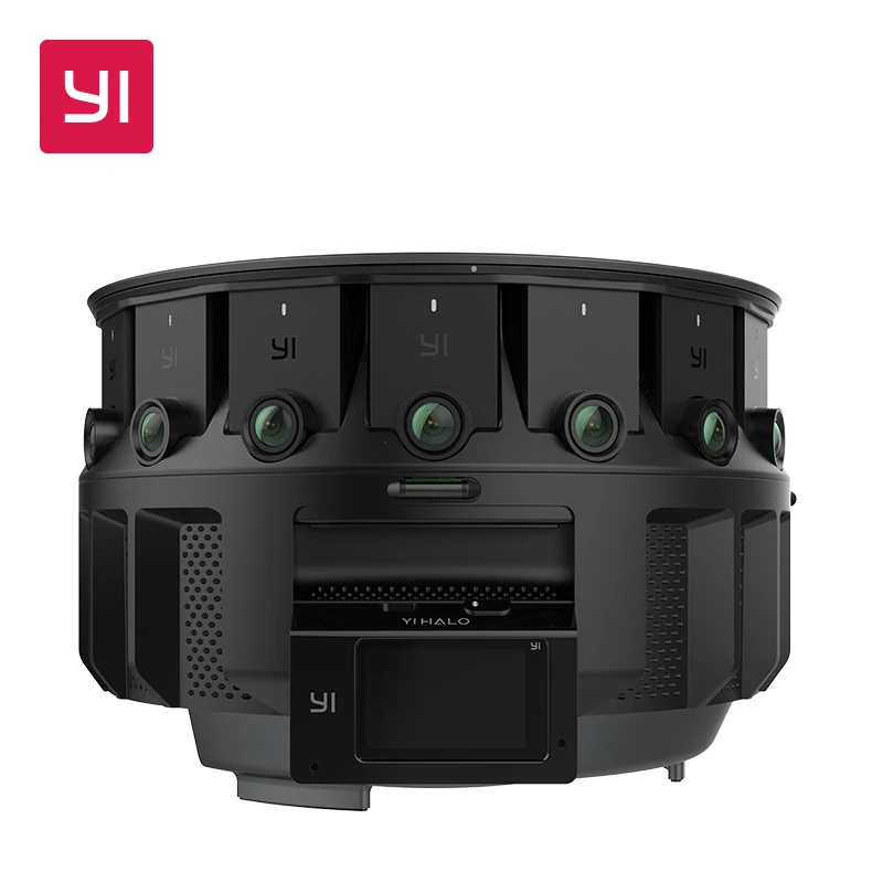 YI HALO VR камера 3D-360 камера 5 ГГц Wi-Fi 2,2 дюймовый сенсорный ЖК-экран 100 минут работы от аккумулятора Основной Процессор Ambarella