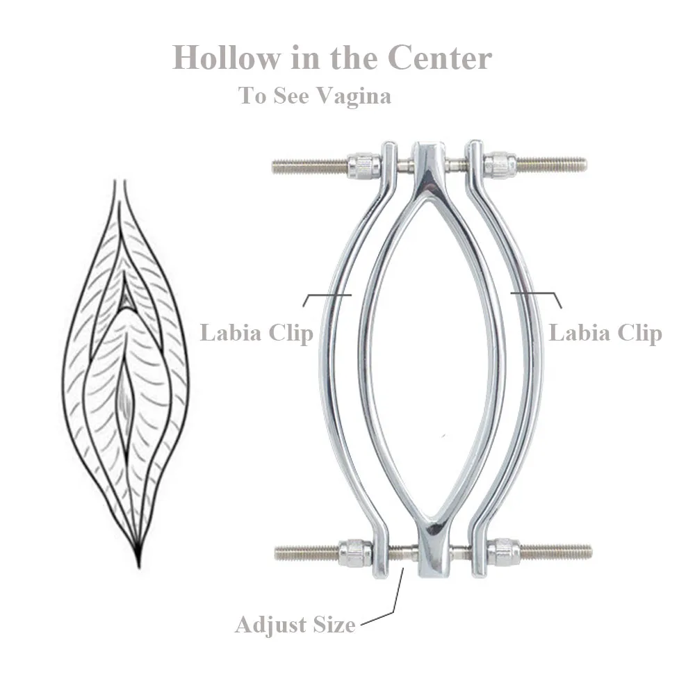 Металлический разветвитель EXVOID для стимуляции клитора и влагалища секс игрушки