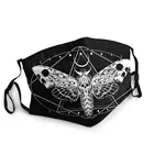 Surreal Death Moth многоразовая маска для лица Безмолвная Готическая маска от пыли Goth защита от пыли респиратор муфельная