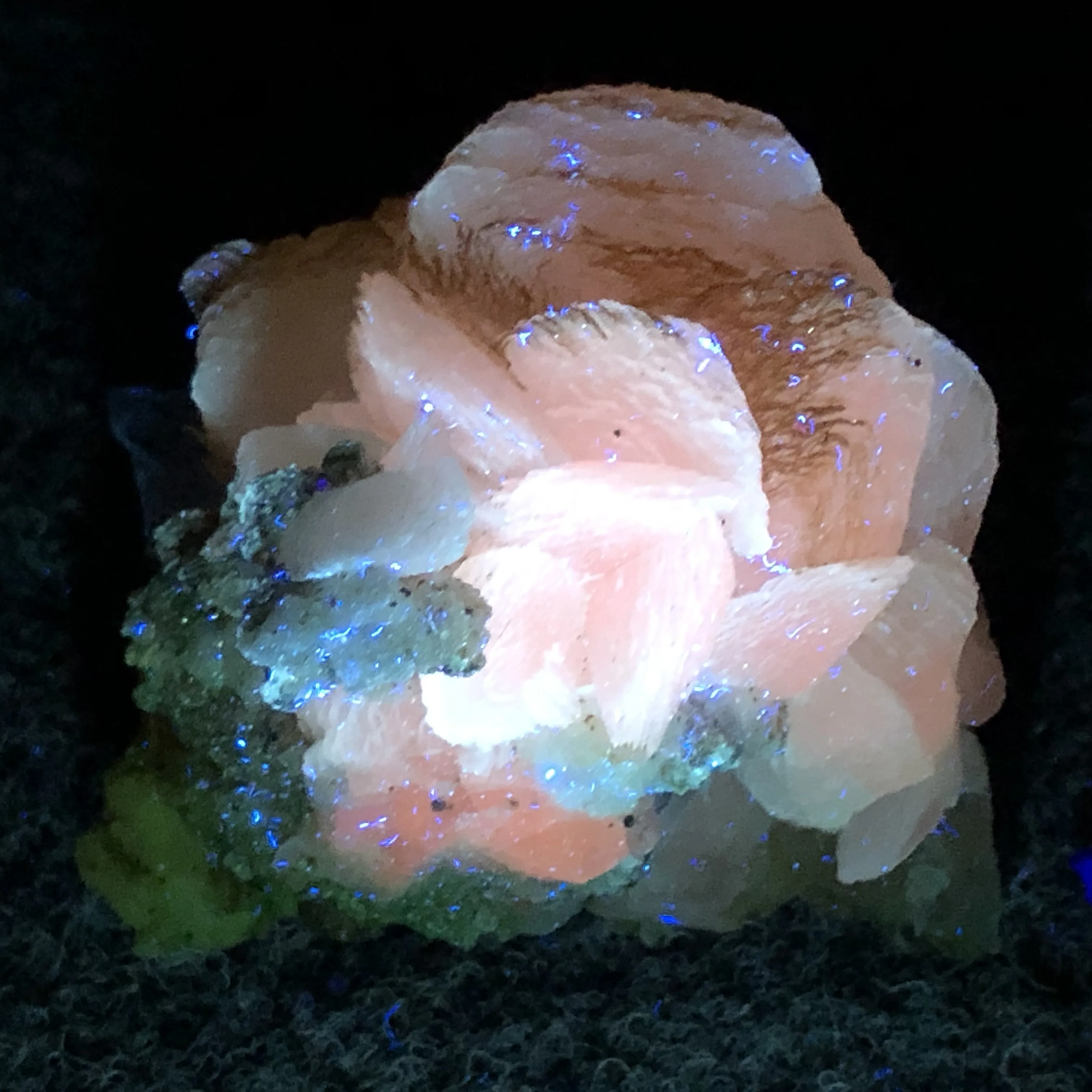 

G Природный кальцит shell Минеральные Кристаллы с лечебным действием, образцы энергия коллекция для обучения кварцевый драгоценный камень ук...