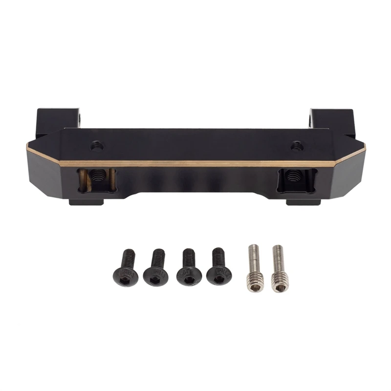 

Brass Front Bumper Mount Servo Stand for 1/10 RC Crawler Car Traxxas TRX4 TRX-4 Upgrade Parts Accessories