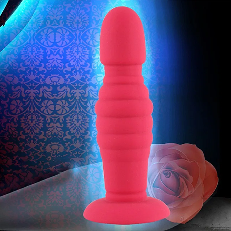 Анальная пробка унисекс фаллоимитатор Массаж простаты Анальный тренажер для пар