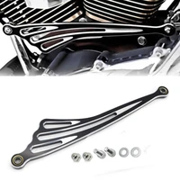 1 pcs motorcycle shift linkage billet aluminum for electra glides 1980 2019 for dyna wide glide