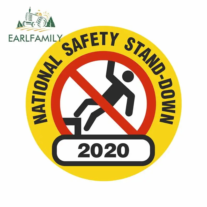 EARLFAMILY 13 см x 12 9 для национальной безопасности стоячие автомобильные наклейки