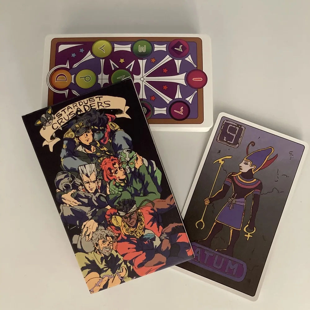 53 шт./упак. новые невероятные приключения Джоджо Звездные крестоносцы карты Таро