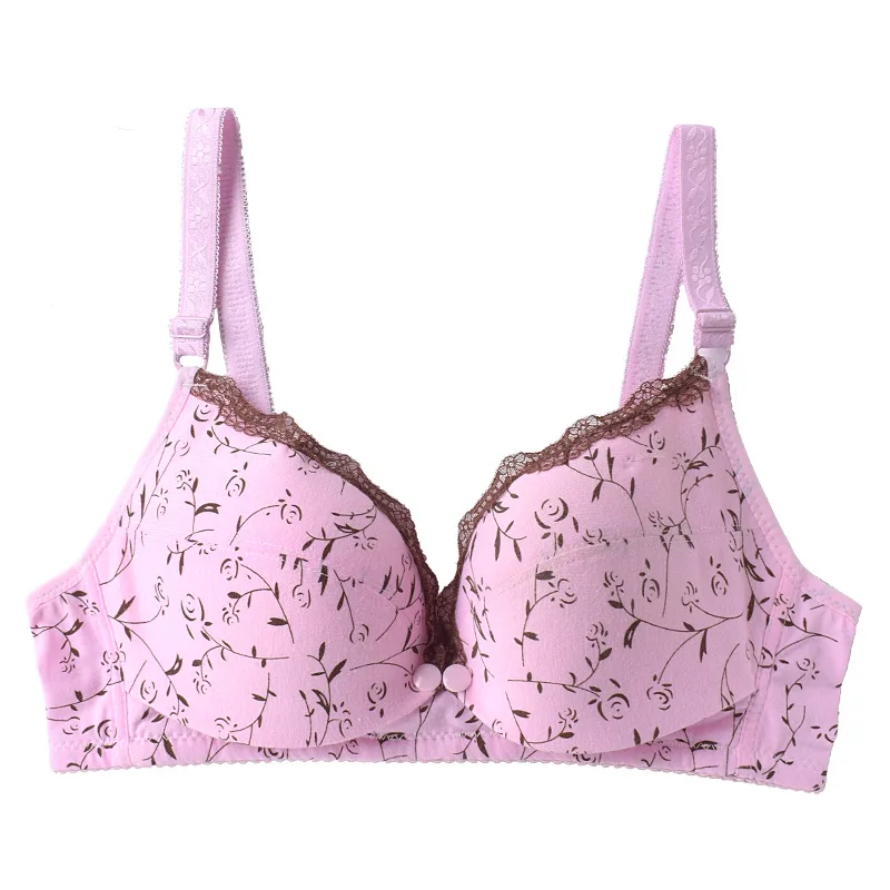 Sujetador de lactancia materna para mujer, sost&eacute;n de maternidad, lencer&iacute;a de calidad oficial, ropa interior para amamantar-5