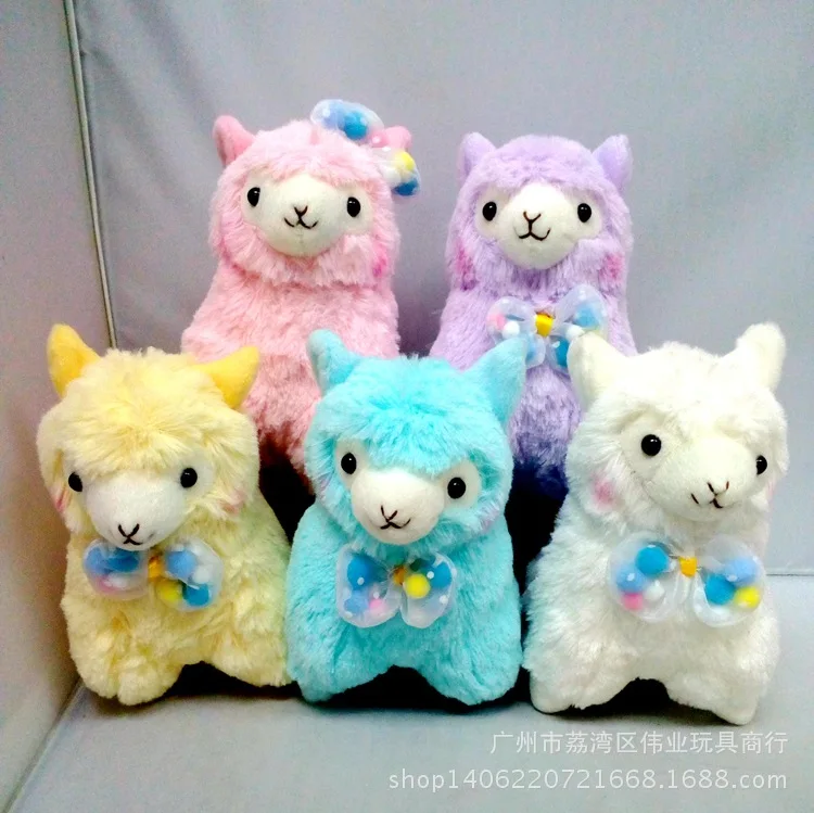 Популярная плюшевая игрушка в виде зверей джанпане 17 см из альпаки Vicugna Pacos Lama