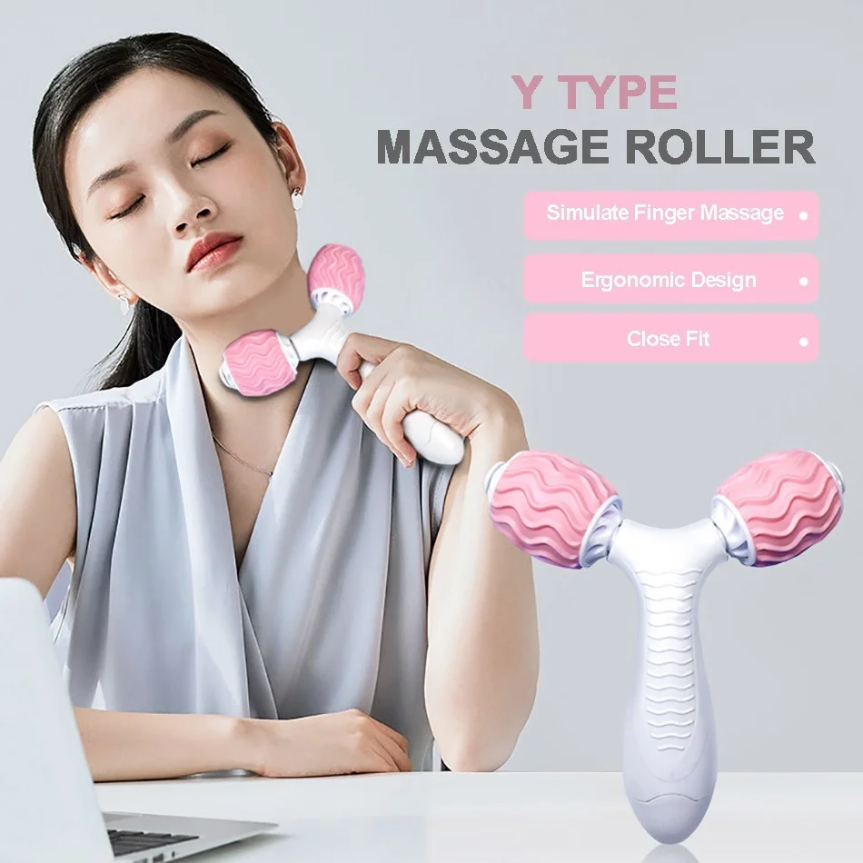 

2021 Yoga Massage Roller Trigger Point Massage Rollers for Arm Leg Neck Muscle Tissue for Fitness Gym Pilates Sports Accesories