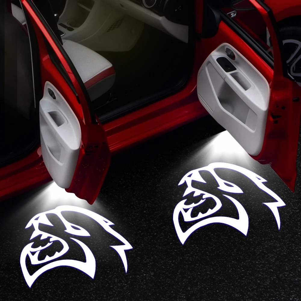 4 шт./лот автомобильный Внутренний дверной фонарь для Dodge Challenger 2008 2019 прожектор с